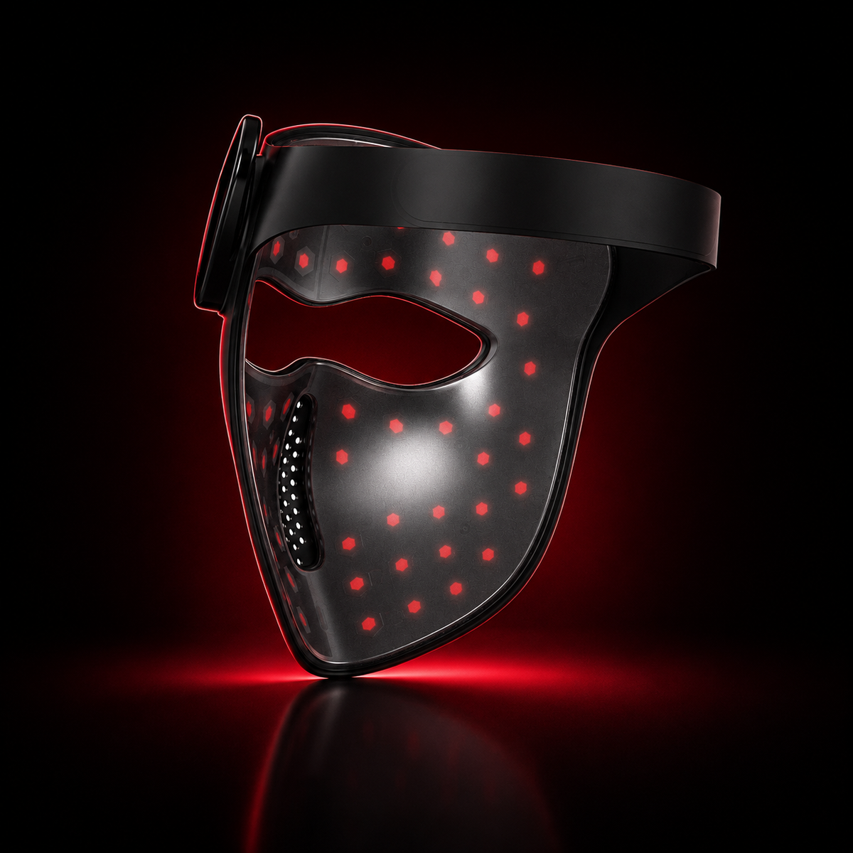 Rödljusterapi LED Mask PRO Series Elite 4 Waves