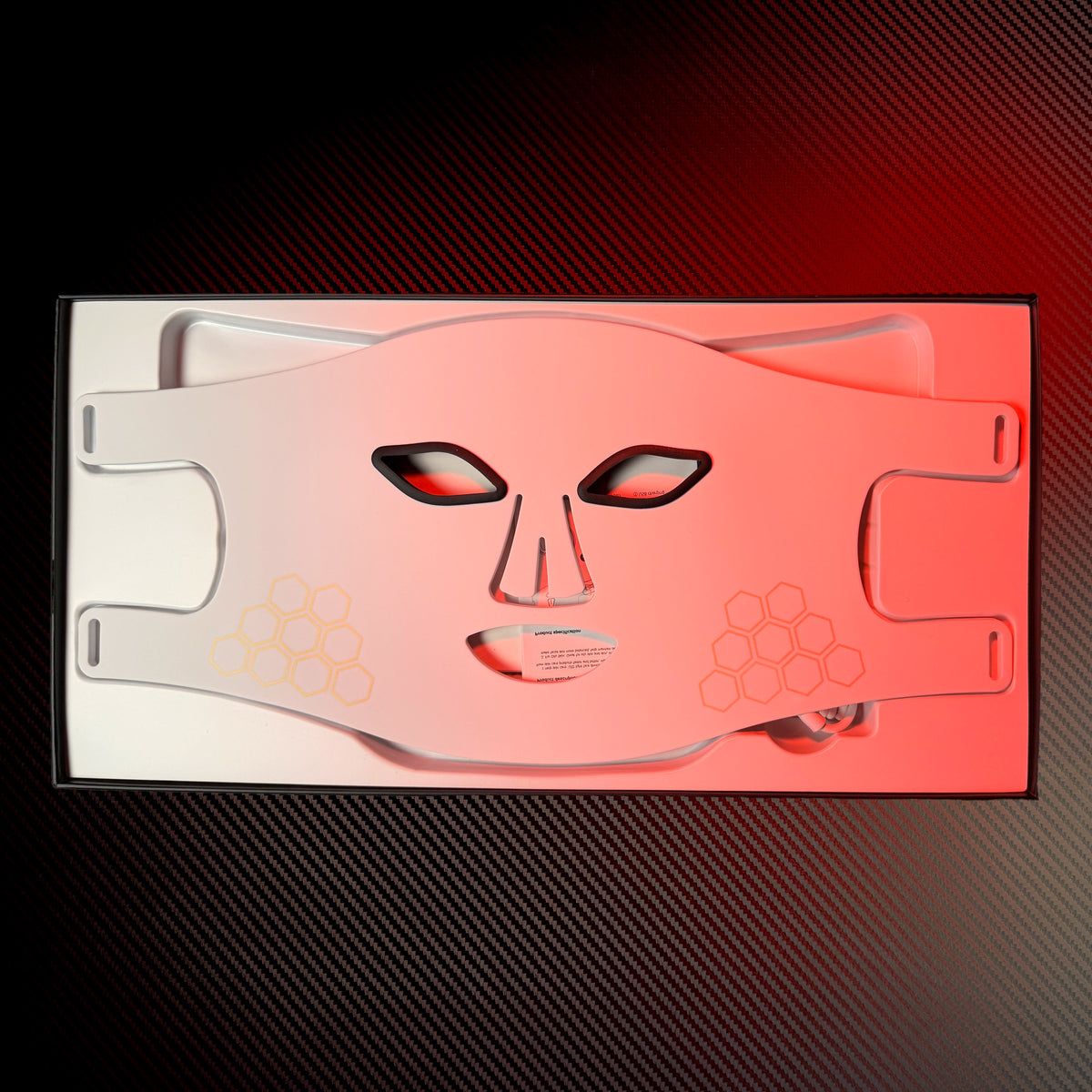 Rödljusterapi LED Mask PRO Series White 4 Color