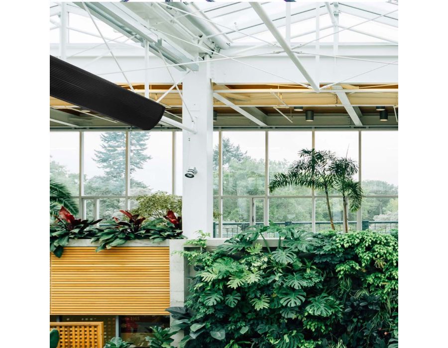 Dark Heater 3200W - Elegant design, hälsosam värme