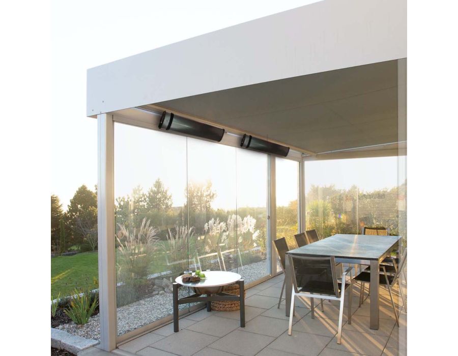 Paket 2x Dark Heater 1800W - Premium kvalitet, hälsosam värme