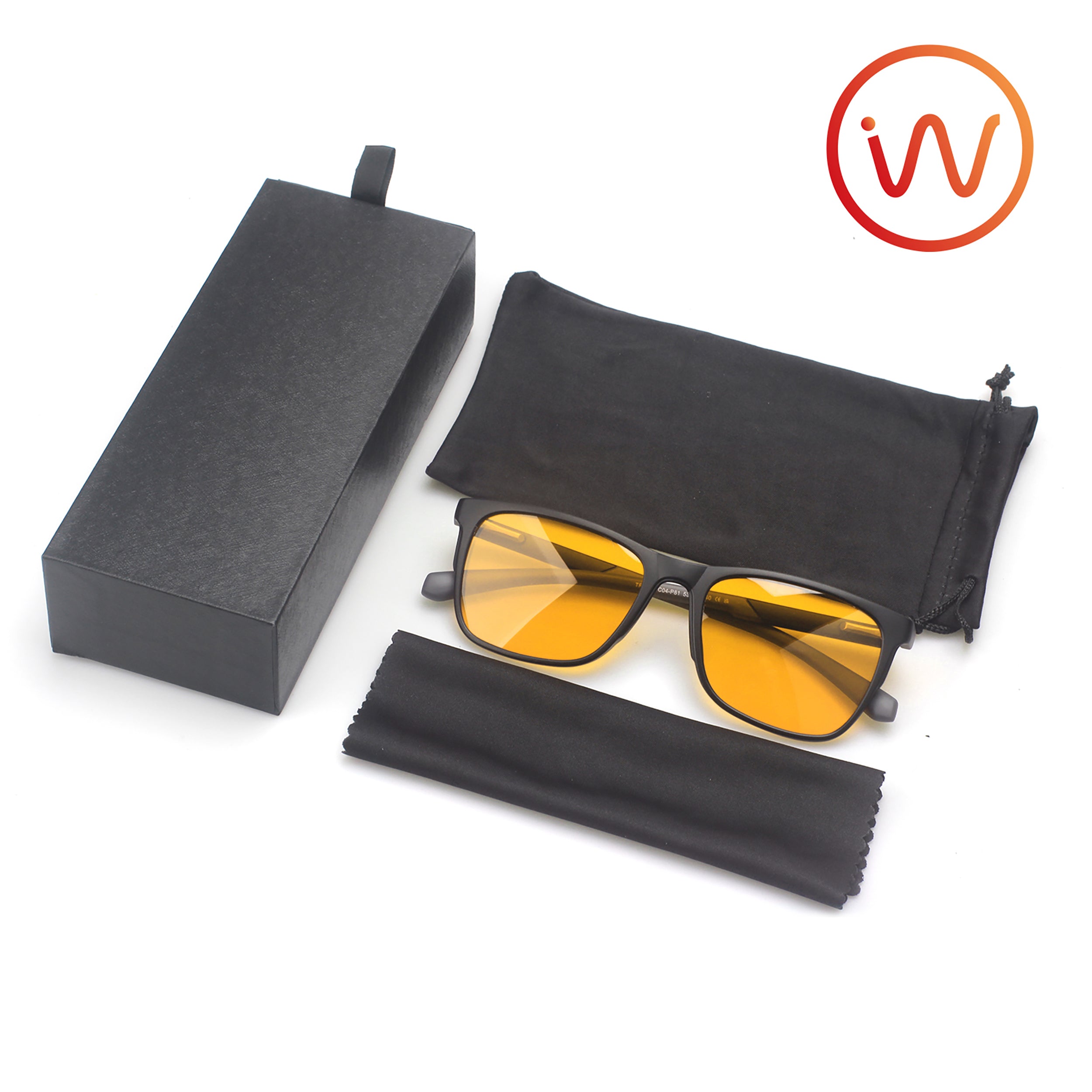 Infraglasses PRO Yellow - Blåljusglasögon Focus | Infrawellness