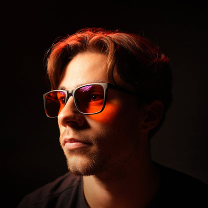 Infraglasses PRO Red - Blåljusglasögon Night | Infrawellness