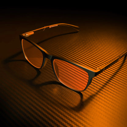 Infraglasses PRO Orange - Blåljusglasögon Relax | Infrawellness