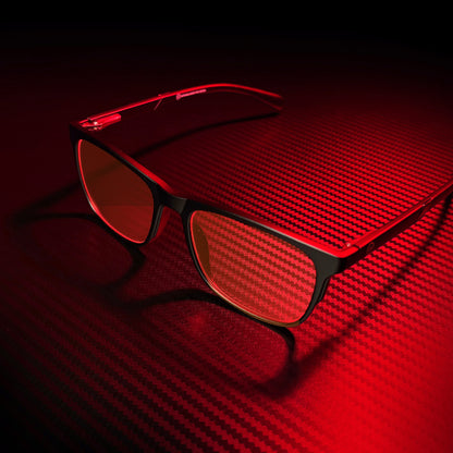 Infraglasses PRO Red - Blåljusglasögon Night | Infrawellness