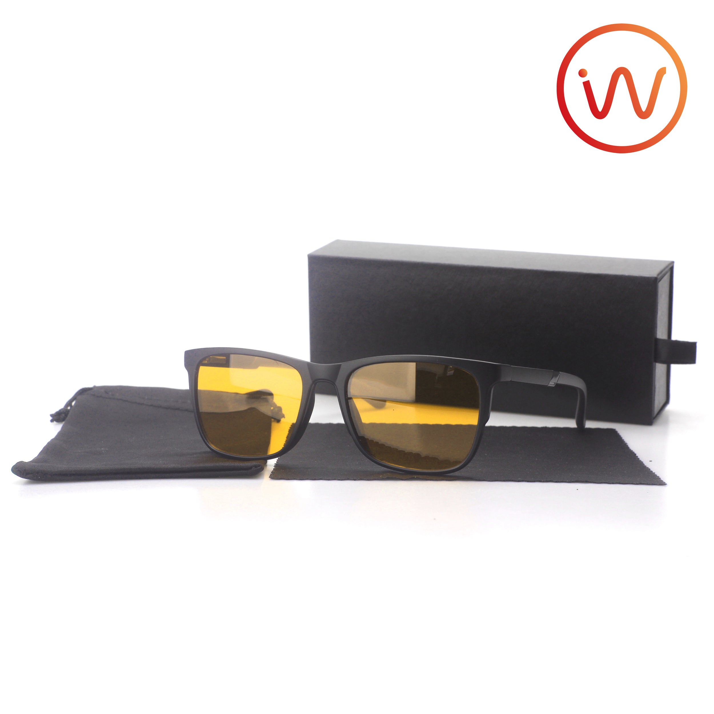Infraglasses PRO Yellow - Blåljusglasögon Focus | Infrawellness