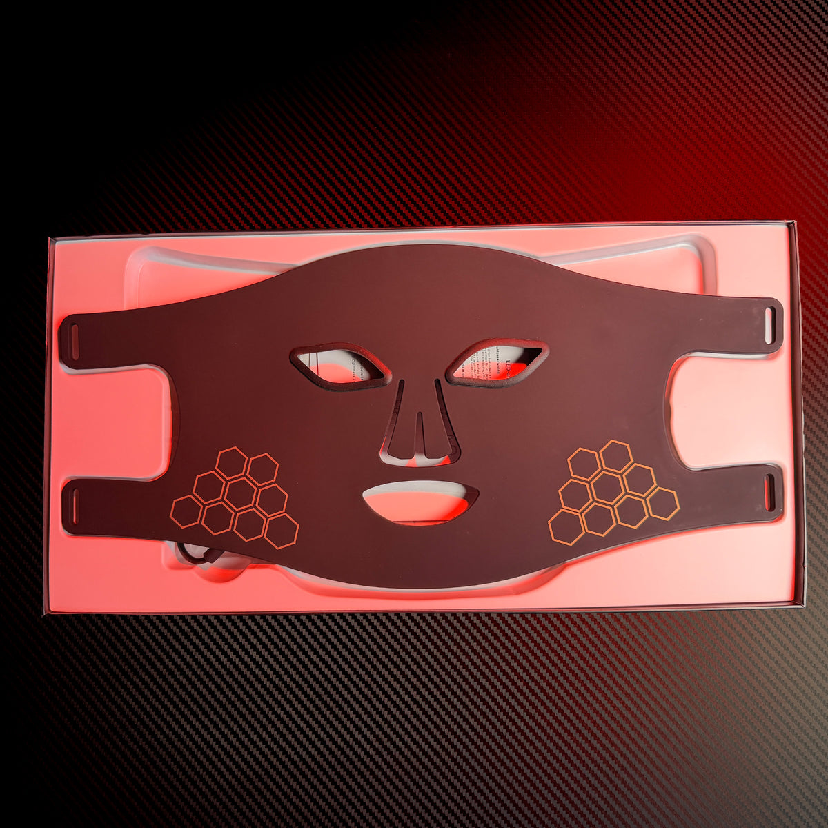 Rödljusterapi LED Mask PRO Series Black 4 Color