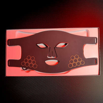 Rödljusterapi LED Mask PRO Series Black 4 Color