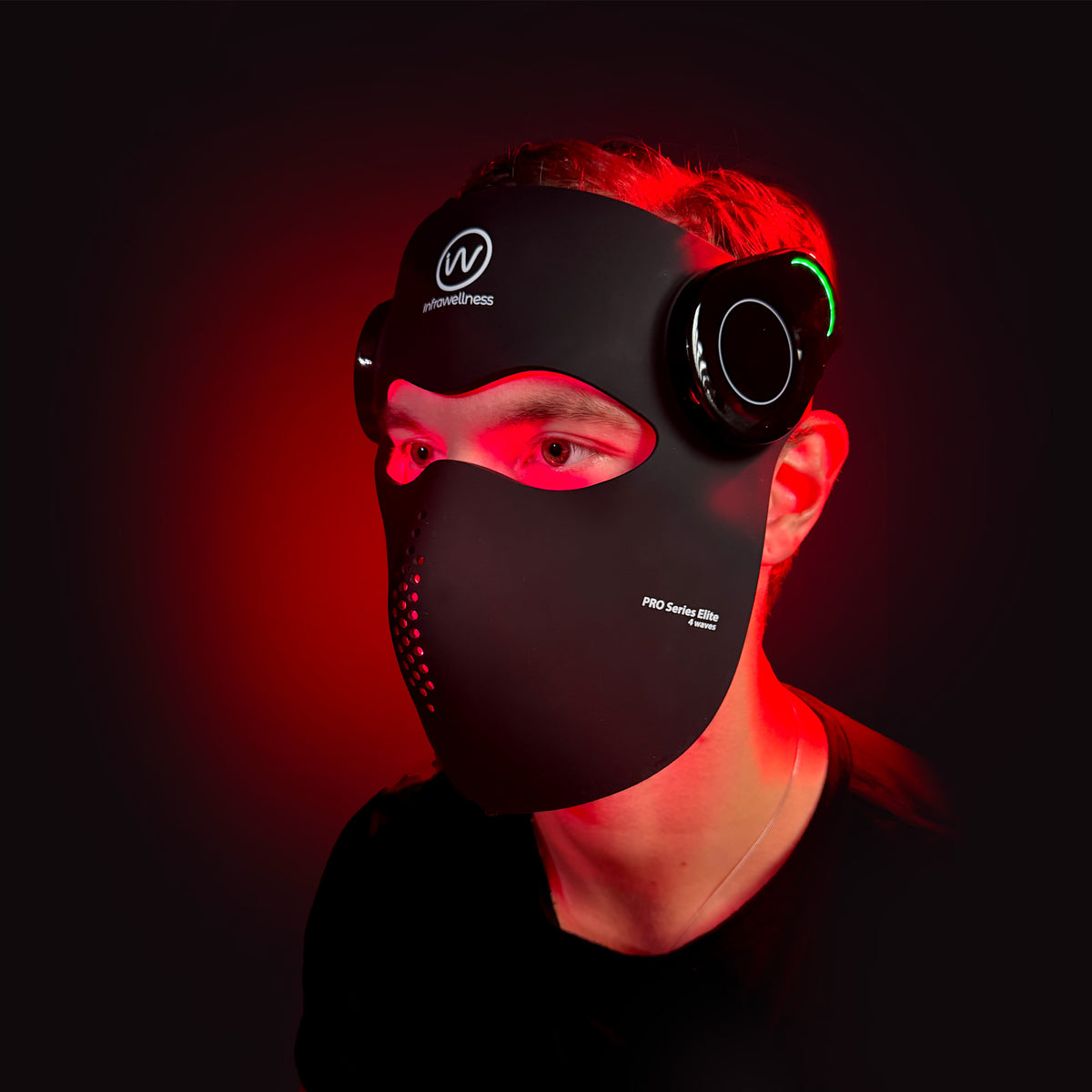 Rödljusterapi LED Mask PRO Series Elite 4 Waves