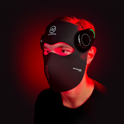 Rödljusterapi LED Mask PRO Series Elite 4 Waves