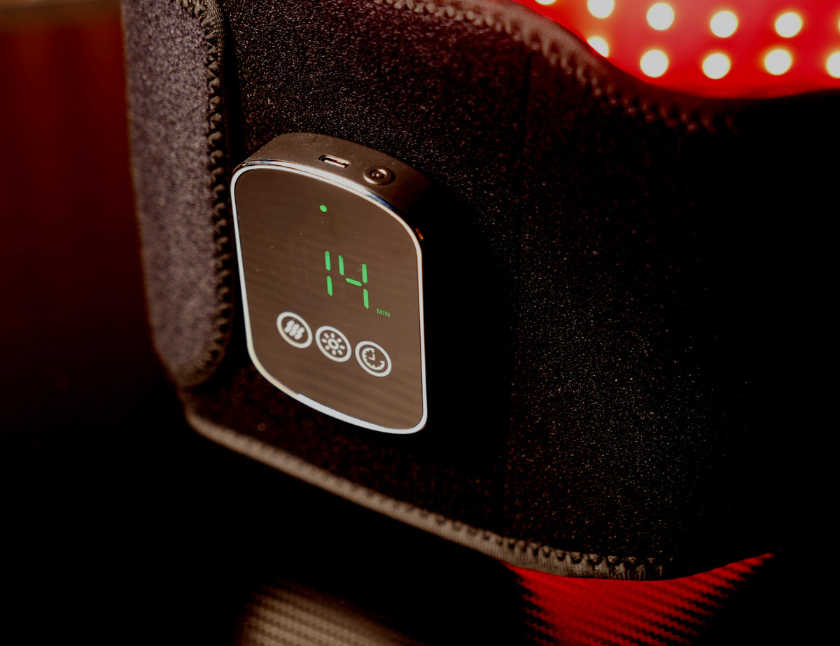 Rödljusbälte PRO Series - 105 LED - Infrawellness Rödljusterapi