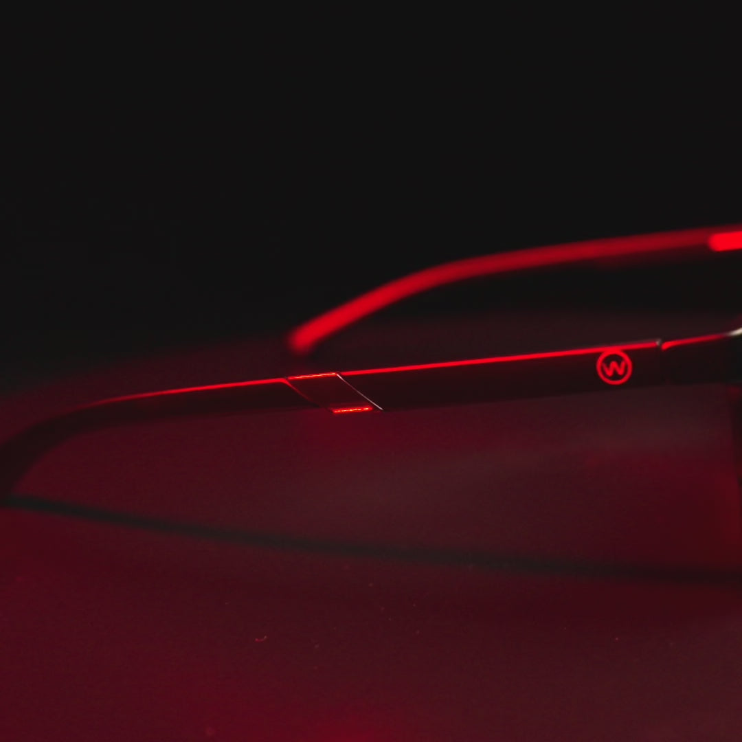 Ladda video: Infraglasses PRO Red - Blåljusglasögon Night | Infrawellness